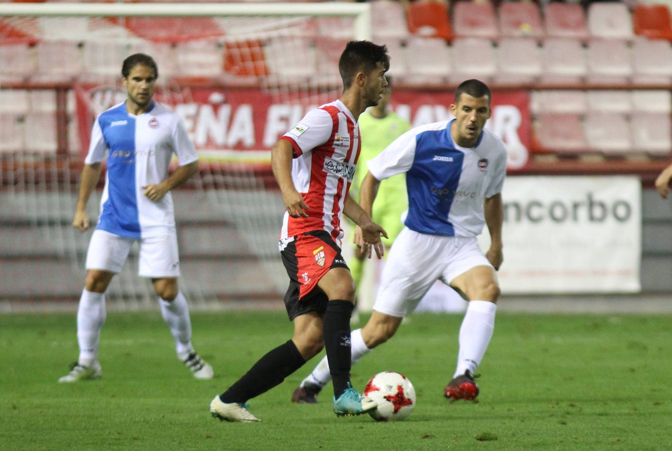 La UD Logroñés gana y alcanza la tercera ronda.