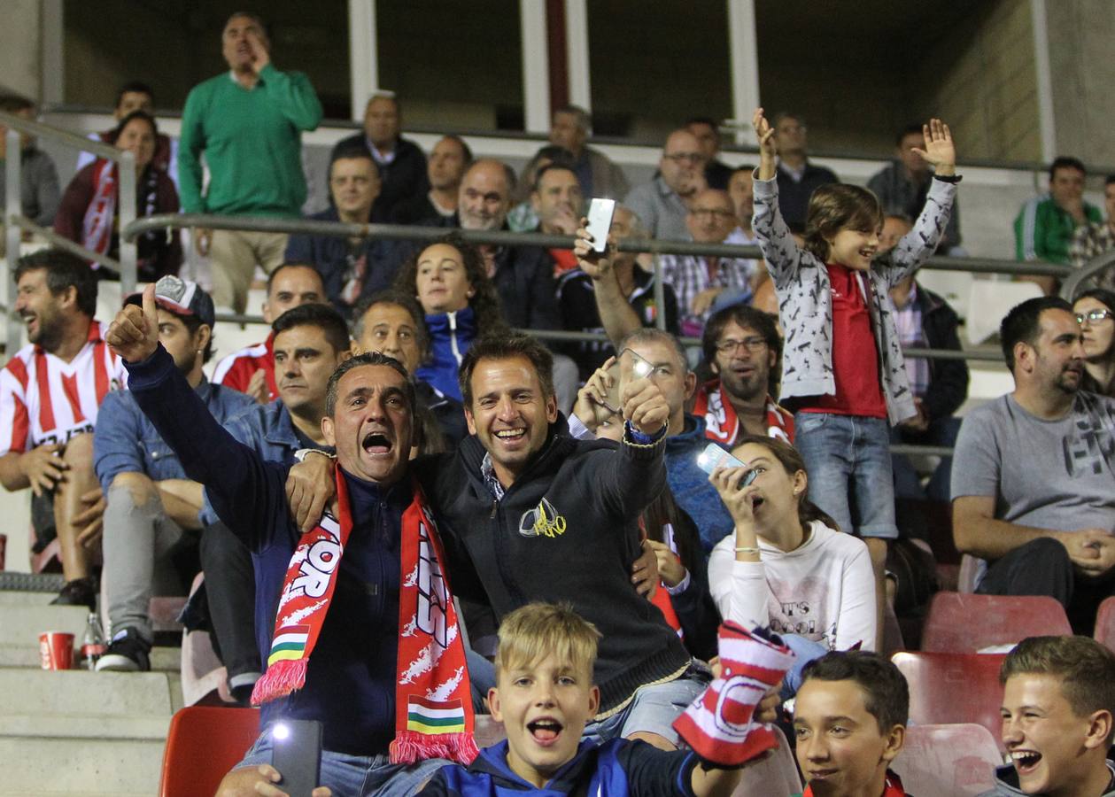 La UD Logroñés gana y alcanza la tercera ronda.