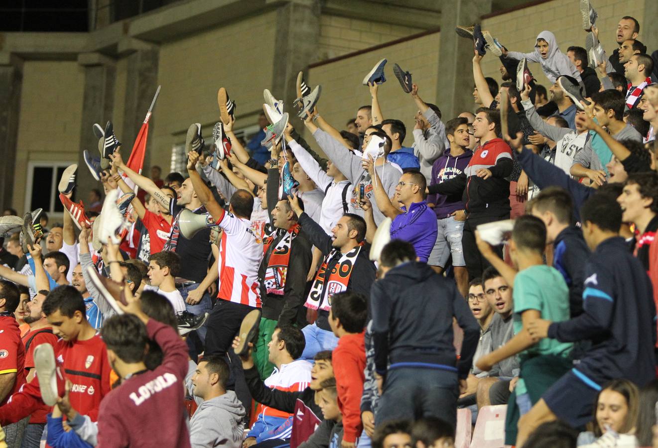 La UD Logroñés gana y alcanza la tercera ronda.