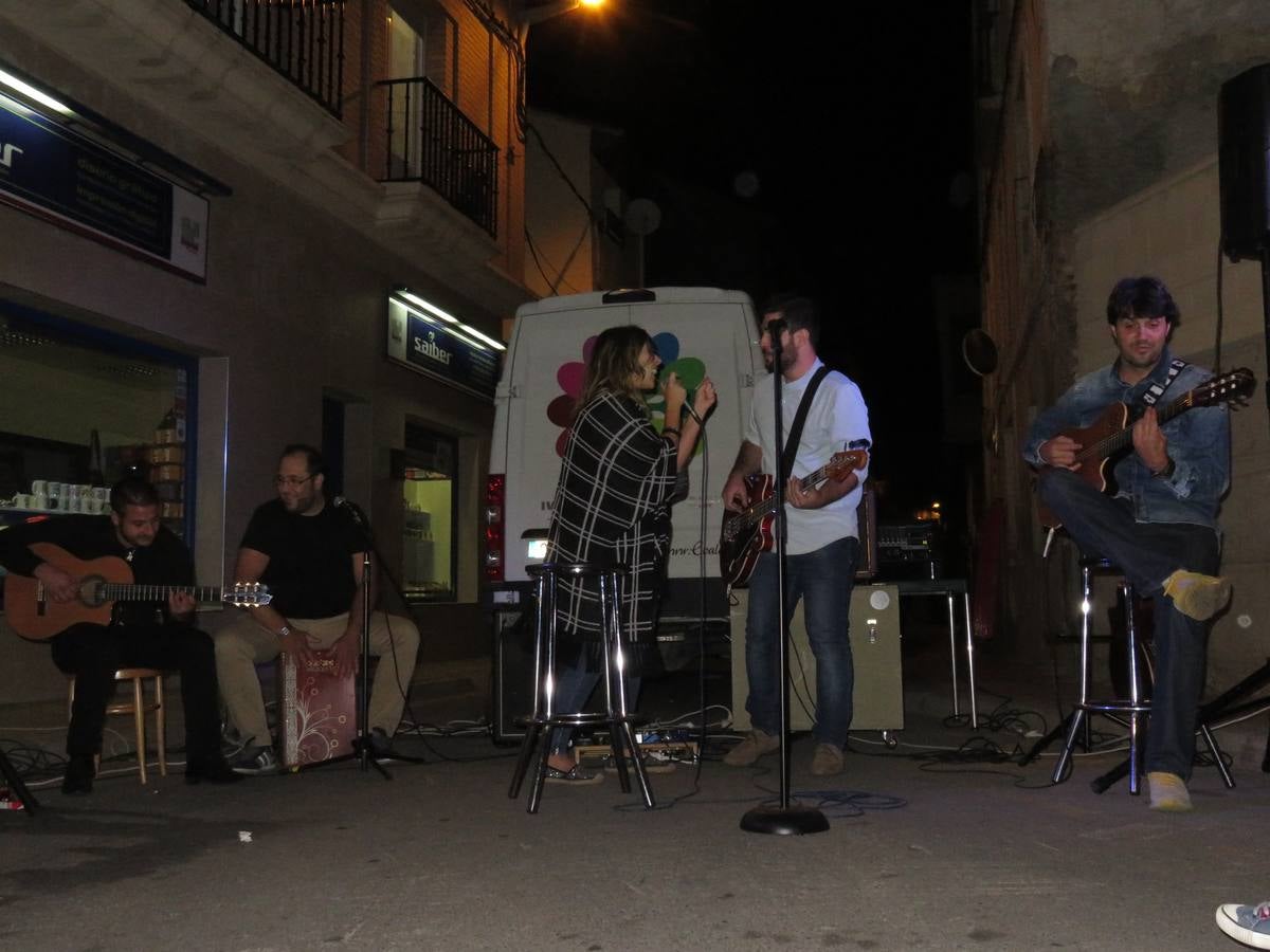 Imágenes de las vaquillas y de la procesión de las fiestas de Alfaro.