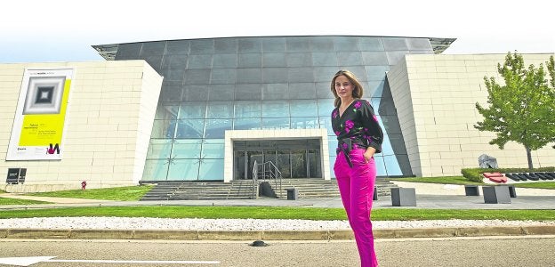 Silvia Lindner, directora del Museo Würth La Rioja desde su inauguración, hace diez años.