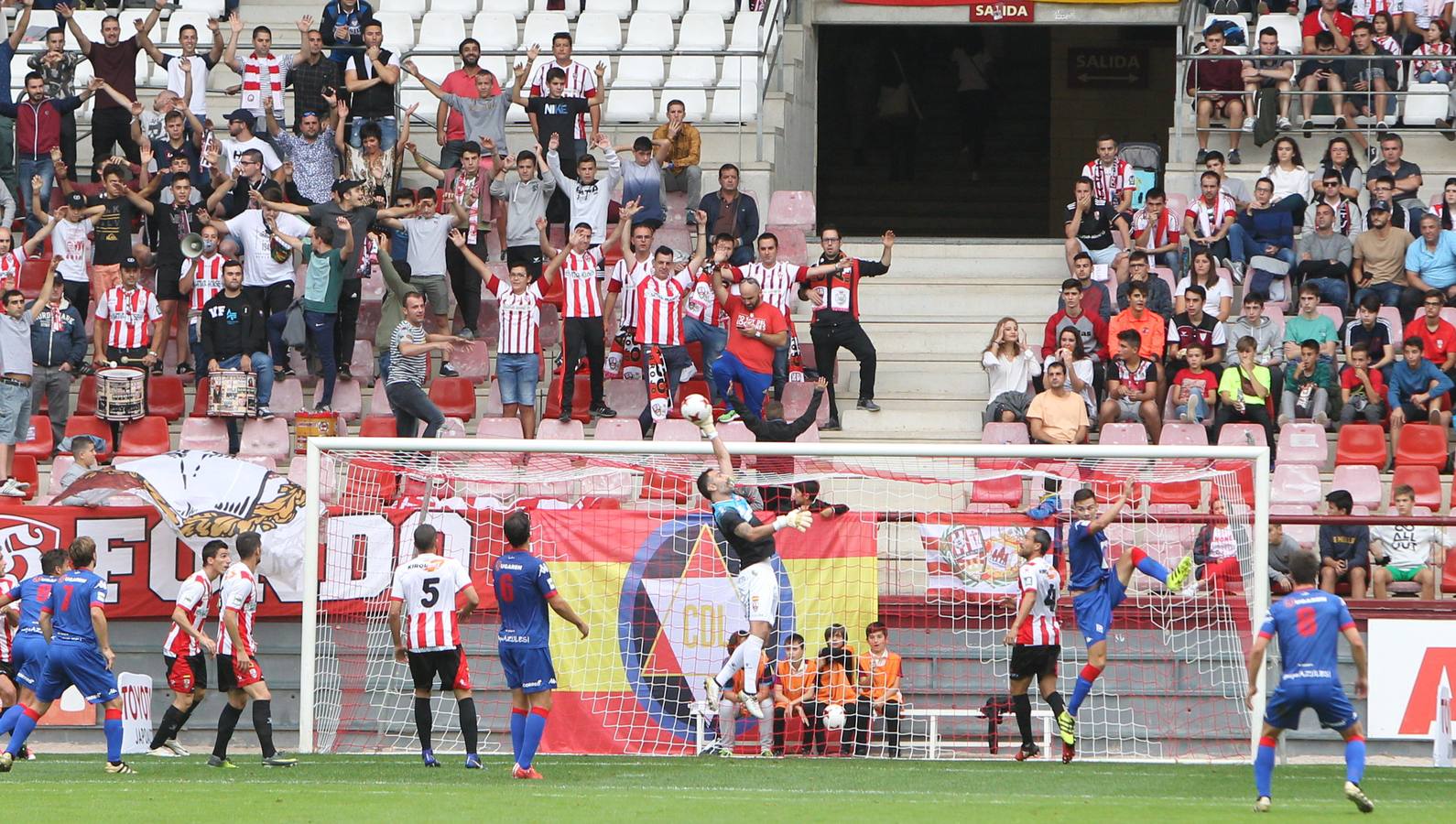 La UDL logra ante el Amorebieta (1-0) su tercera victoria en cuatro partidos de liga