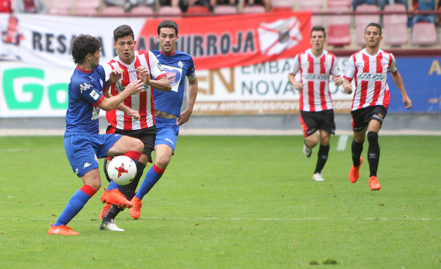 La UDL logra ante el Amorebieta (1-0) su tercera victoria en cuatro partidos de liga