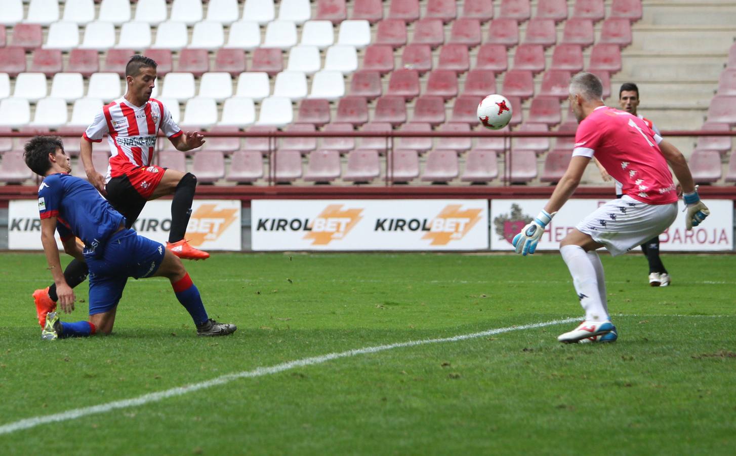 La UDL logra ante el Amorebieta (1-0) su tercera victoria en cuatro partidos de liga