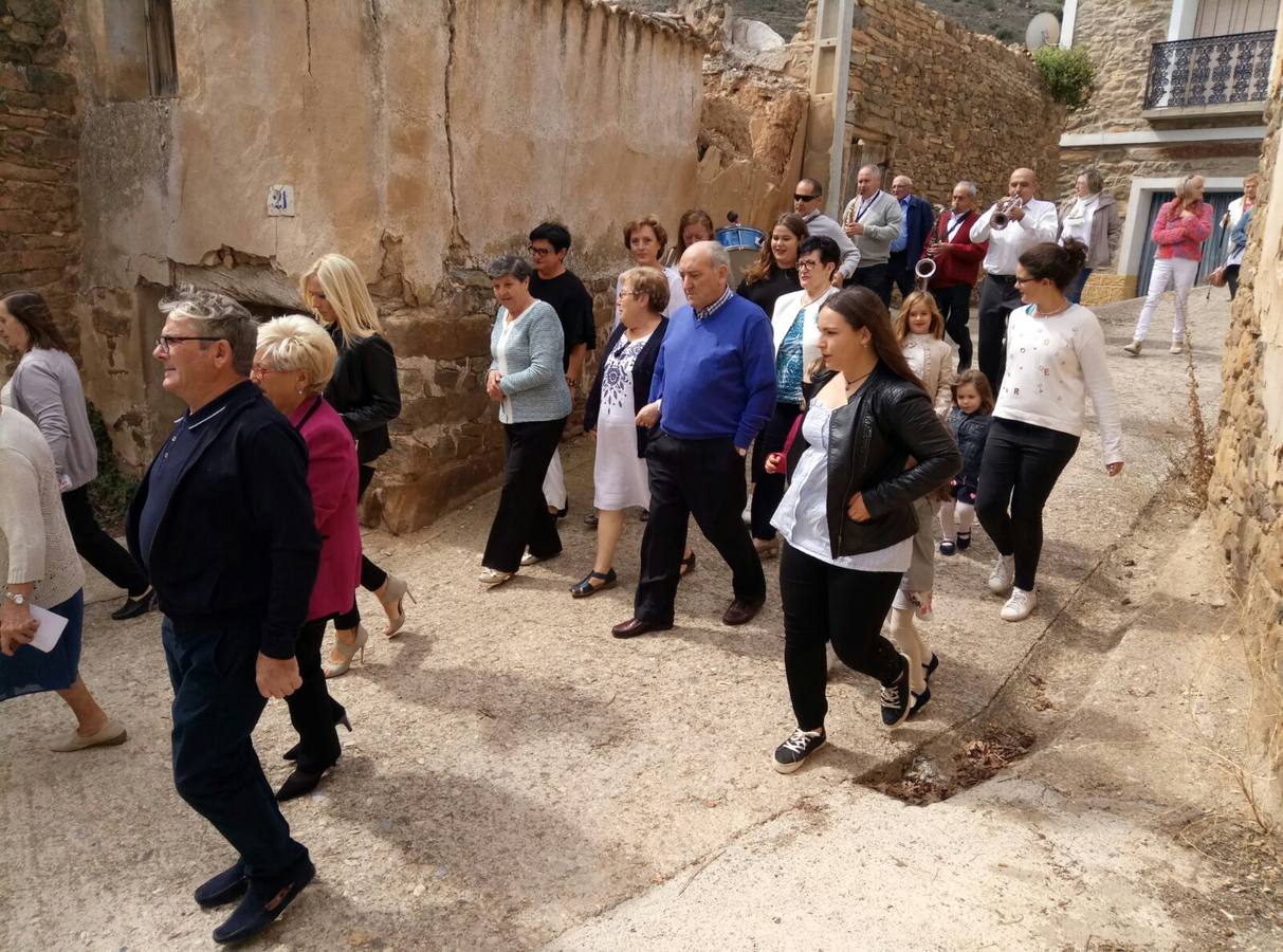 Este fin de semana se celebraron las fiestas del Cristo de Valdemadera, con la procesión y la subasta de andas del domingo entre sus actos