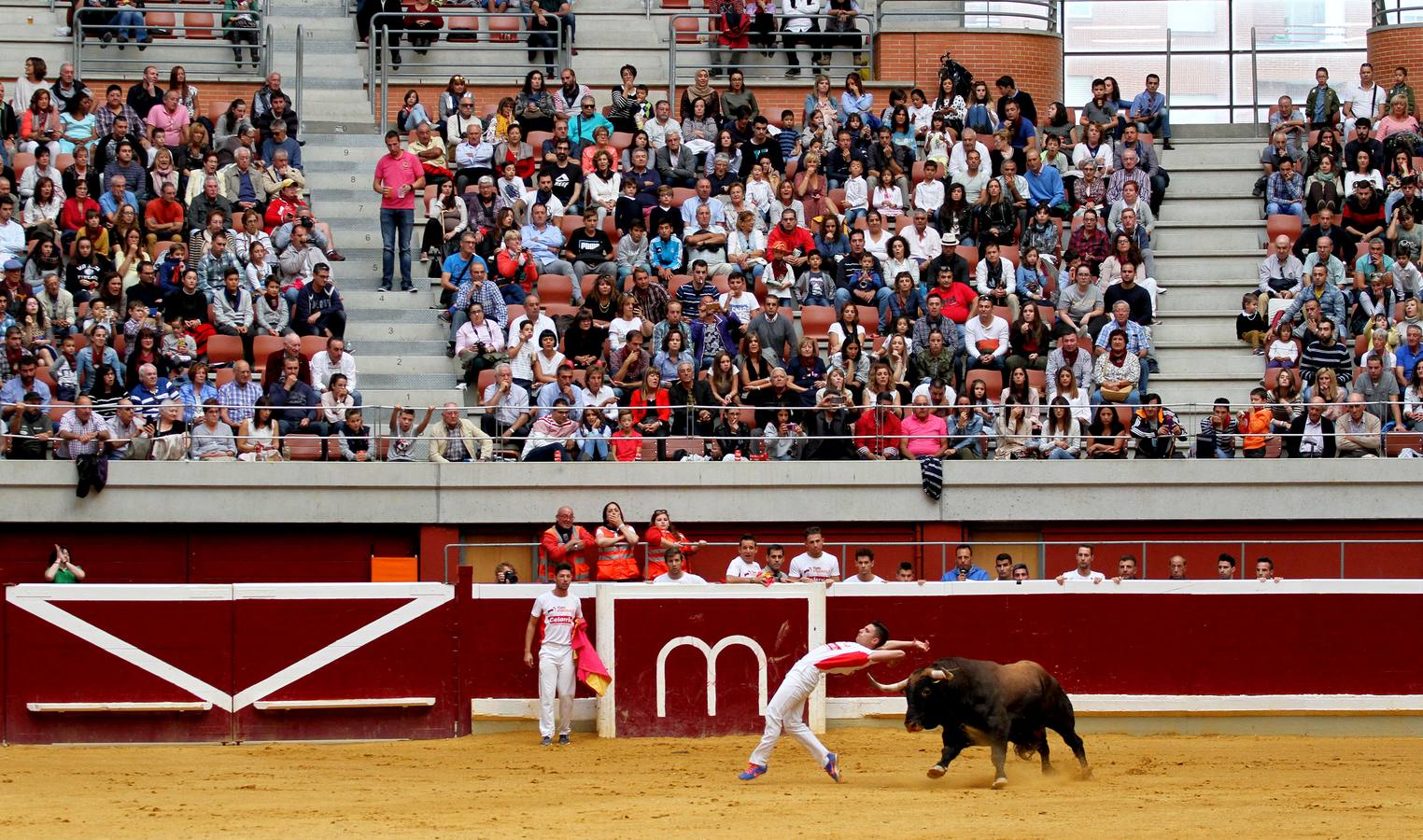 Pablo Martín gana la semifinal del concurso de recortadores