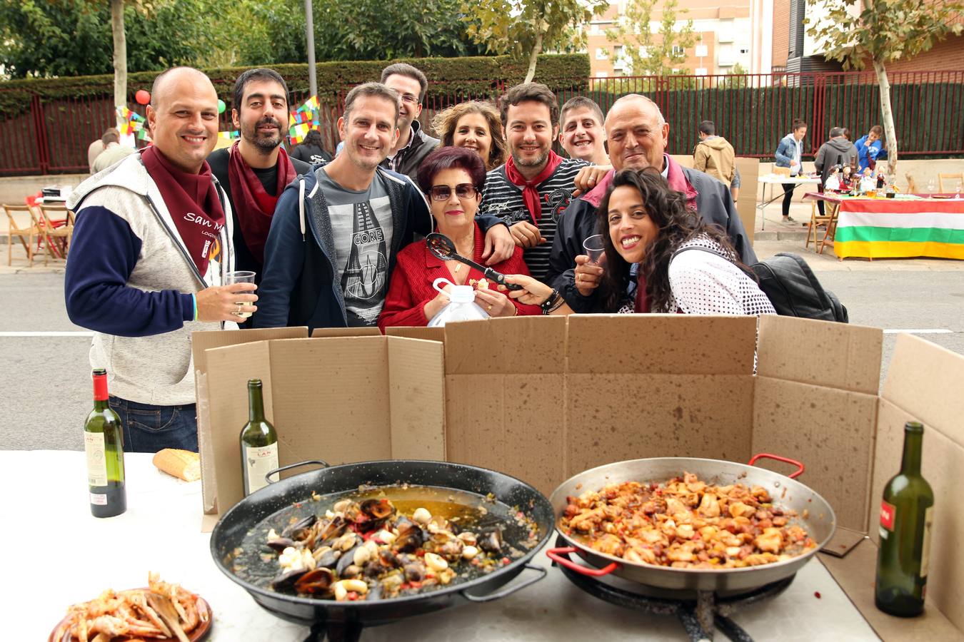 III Concurso de paellas en la zona de Siete Infantes.