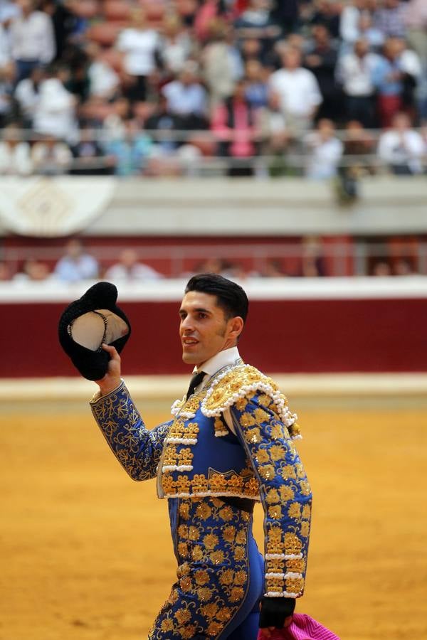 Hermoso, Talavante y Roca Rey, en el festejo