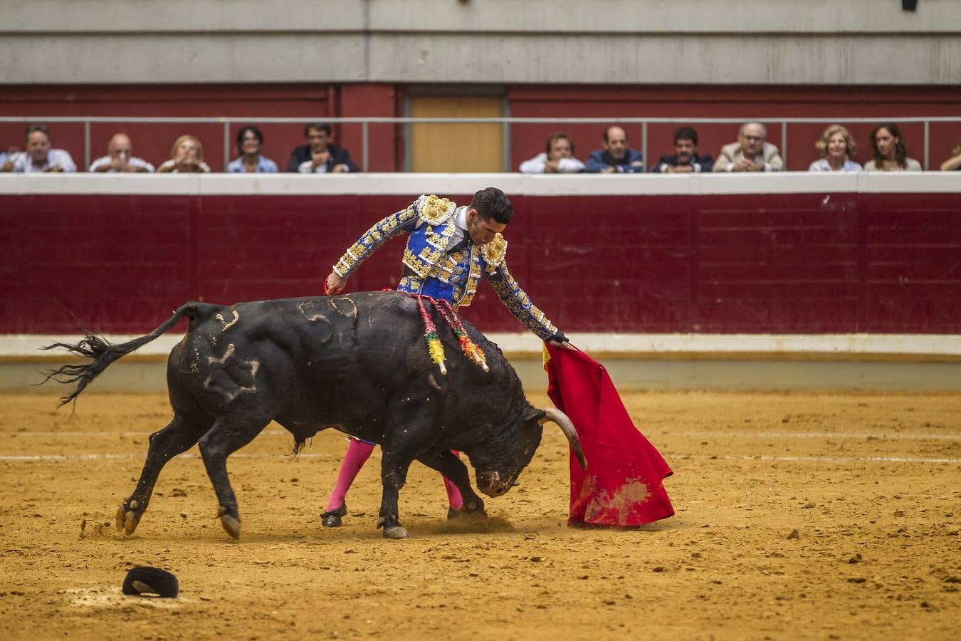 Hermoso, Talavante y Roca Rey, en el festejo