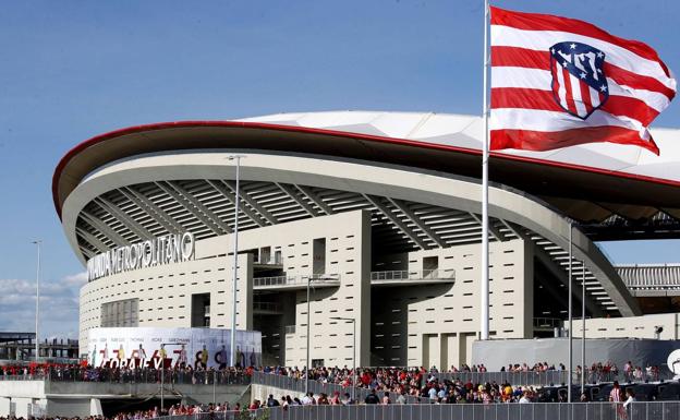 El Wanda Metropolitano, sede de la final de la Champions 2019. 