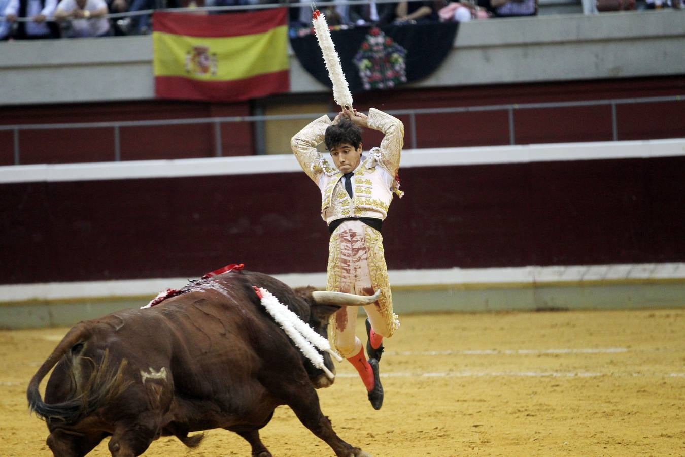 Ponce, Garrido y Adame fueron los protagonistas de la jornada taurina de ayer.