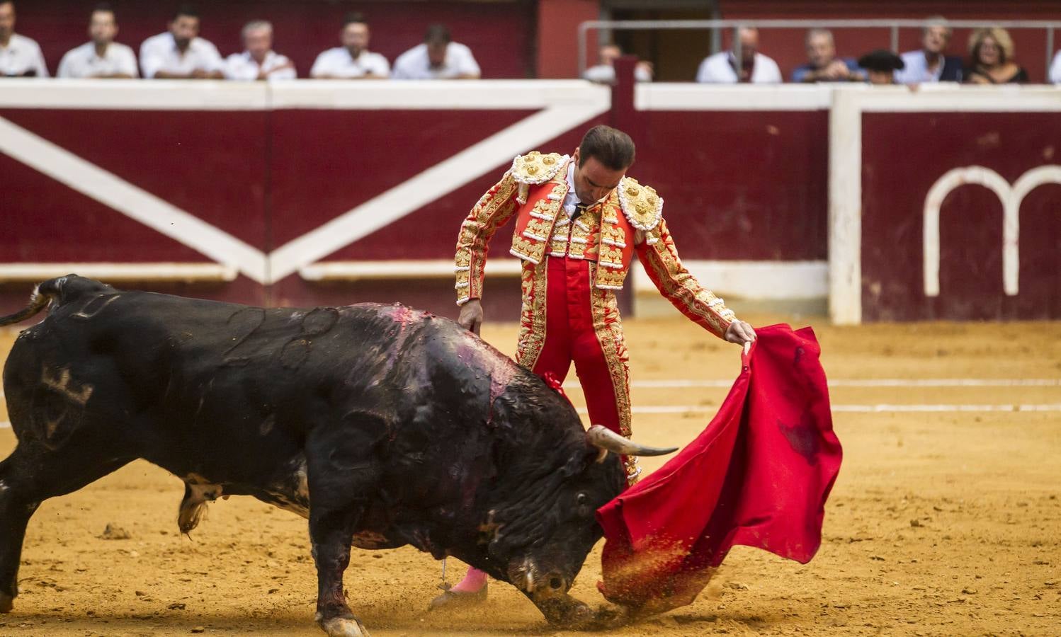 Ponce, Garrido y Adame fueron los protagonistas de la jornada taurina de ayer.