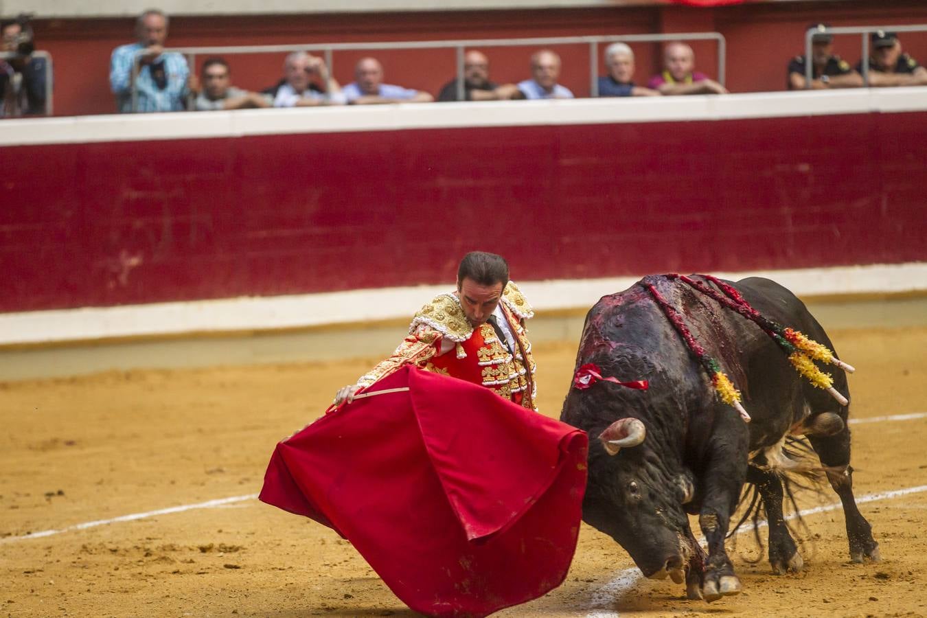 Ponce, Garrido y Adame fueron los protagonistas de la jornada taurina de ayer.