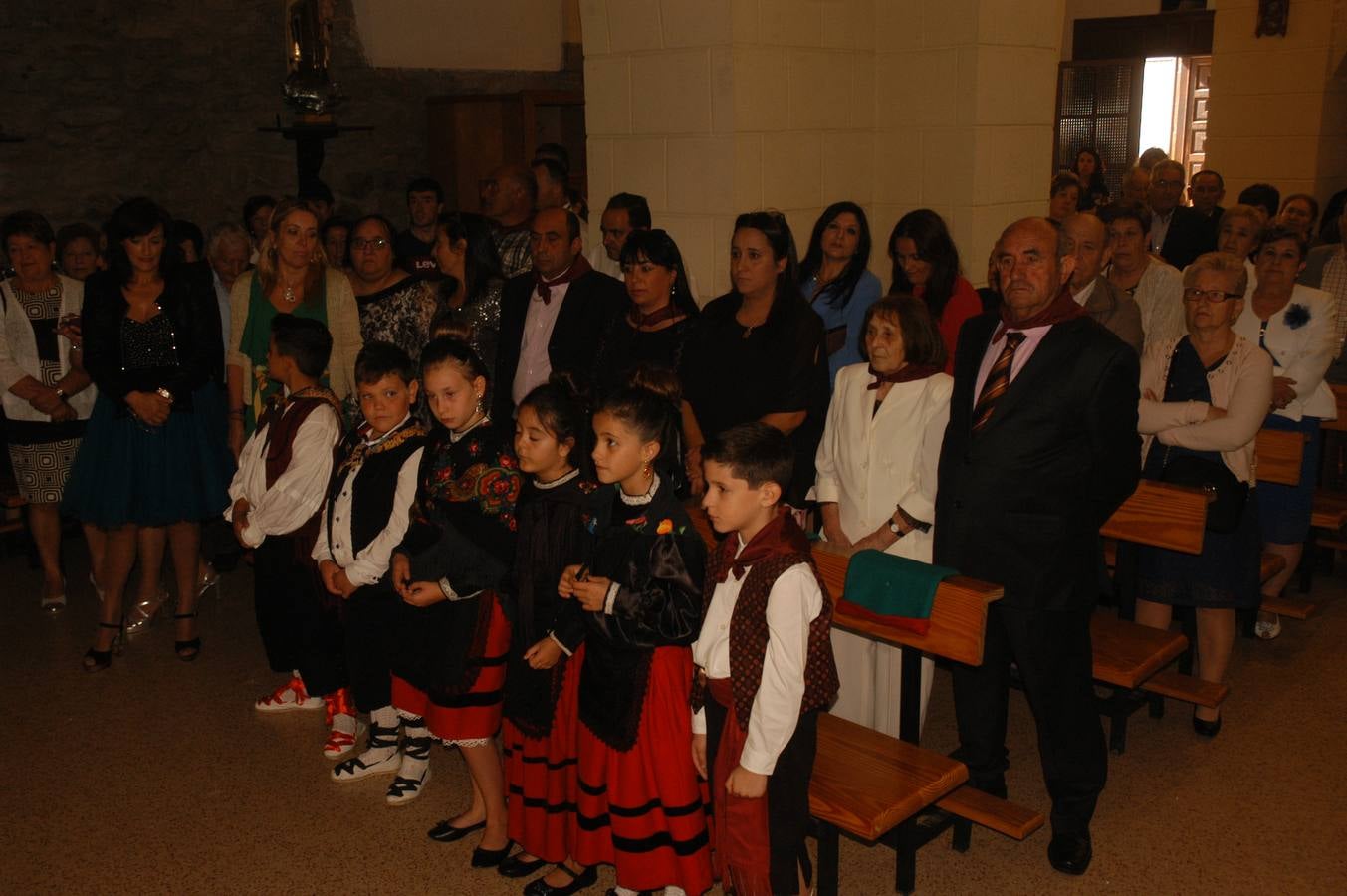 Pisado de uva y procesión de Acción de Gracias y Virgen de la Antigua en Rincón de Olivedo
