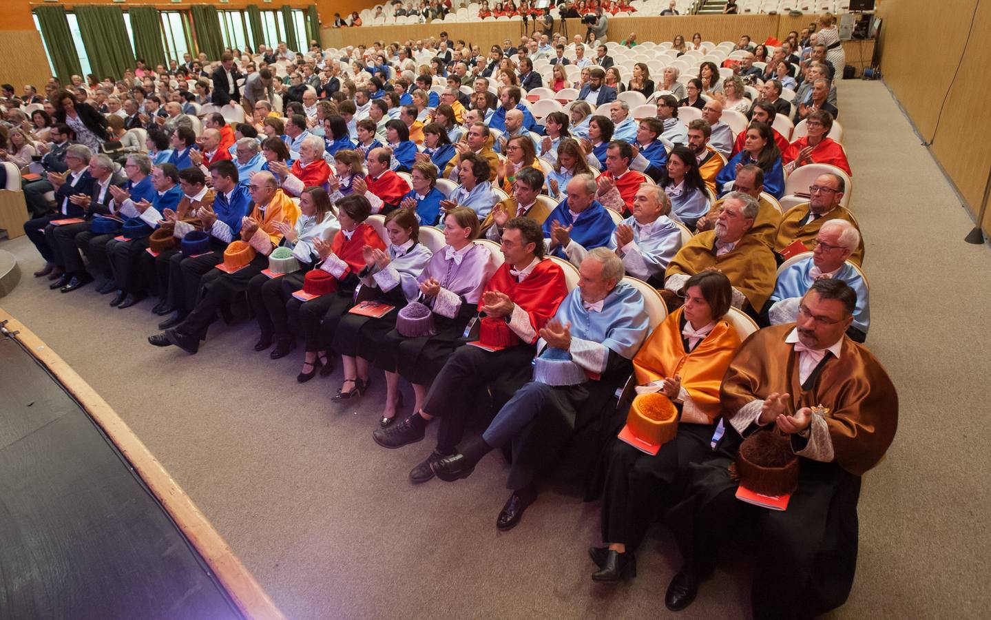 En sus bodas de plata, la UR lo ha celebrado en el Auditorio del Ayuntamiento de Logroño recordando el de hace 25 años