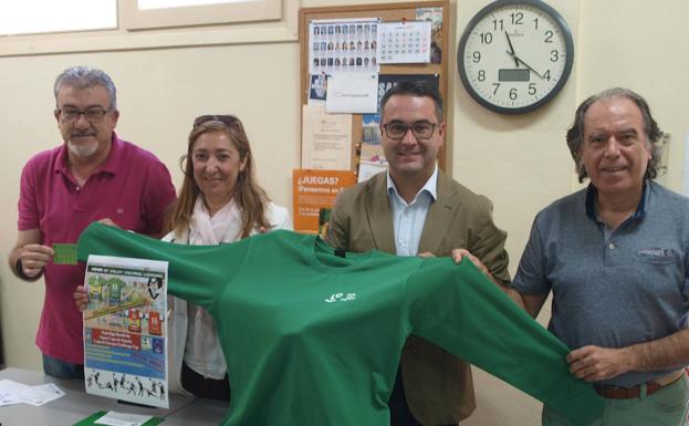 Presentación de las actividades de promoción del voley en Logroño con motivo del arranque de la Superliga femenina. 