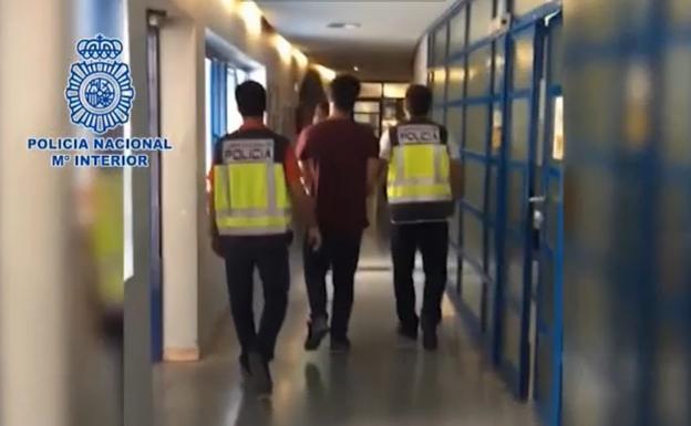 Imagen del detenido. 