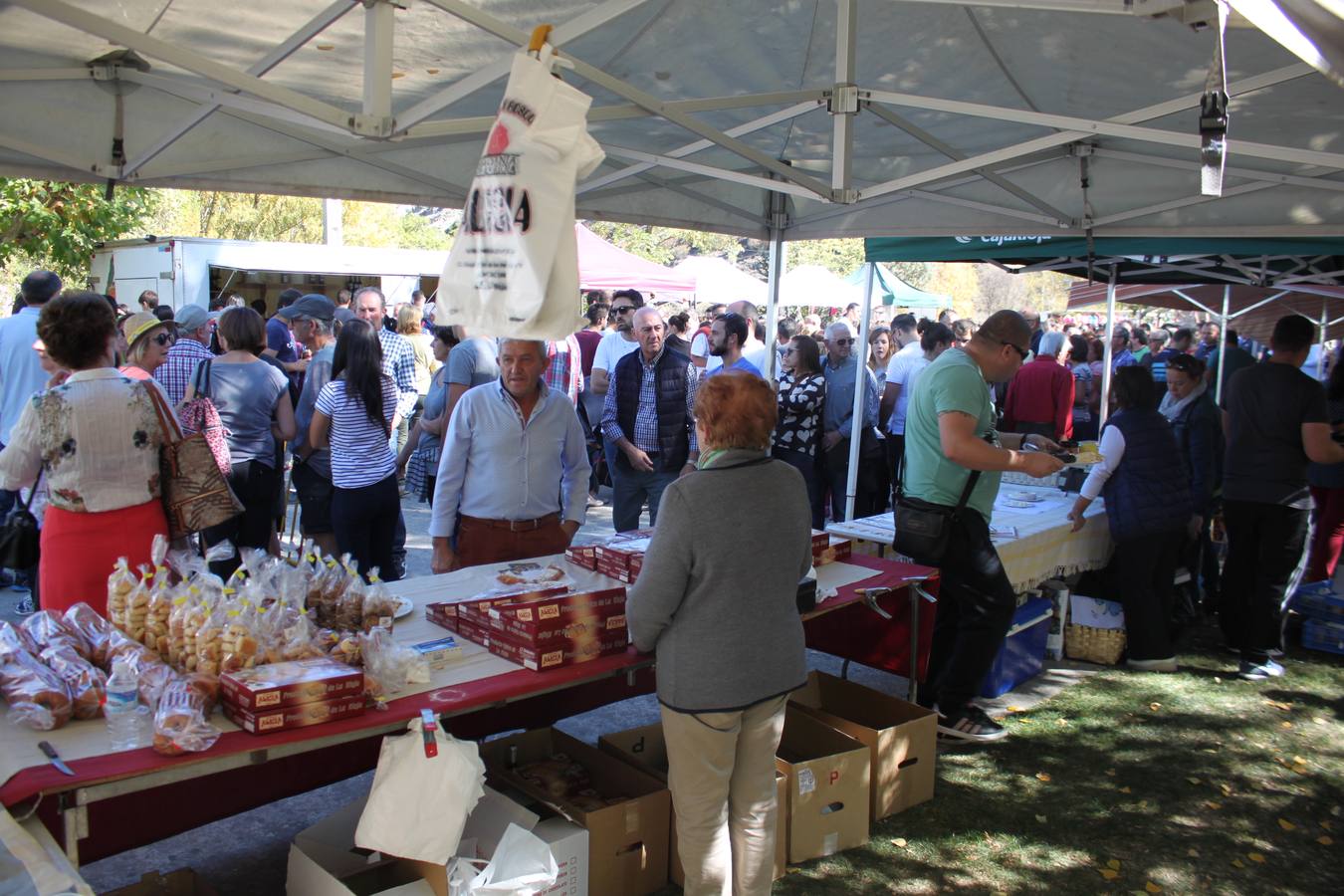 Gran ambiente en este festival gastronómico que se celebra cada año por estas fechas en Enciso.