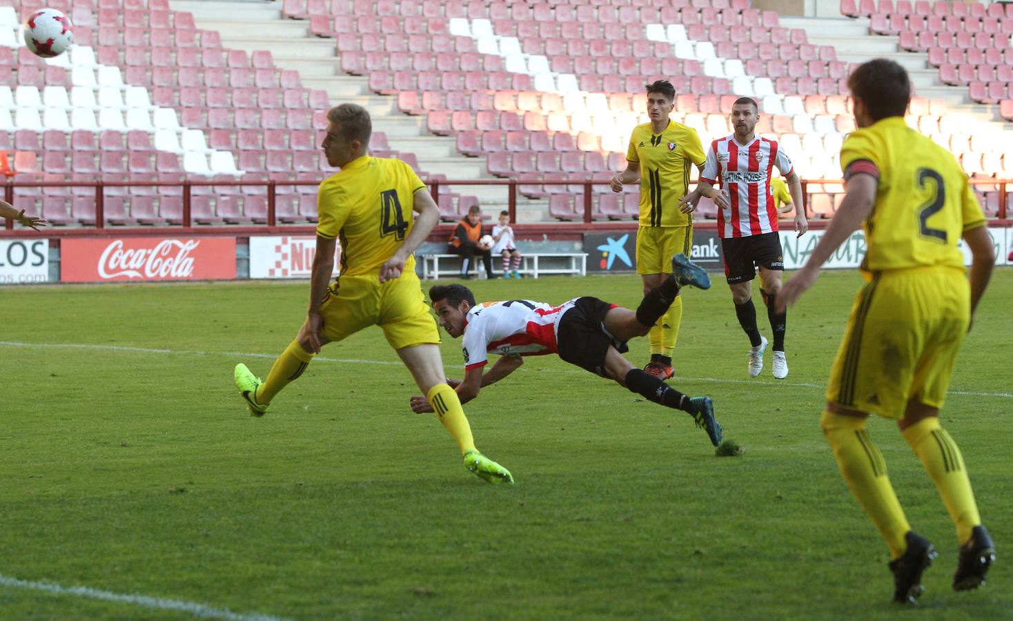 Imágenes del encuentro que ha ganado el equipo riojano.