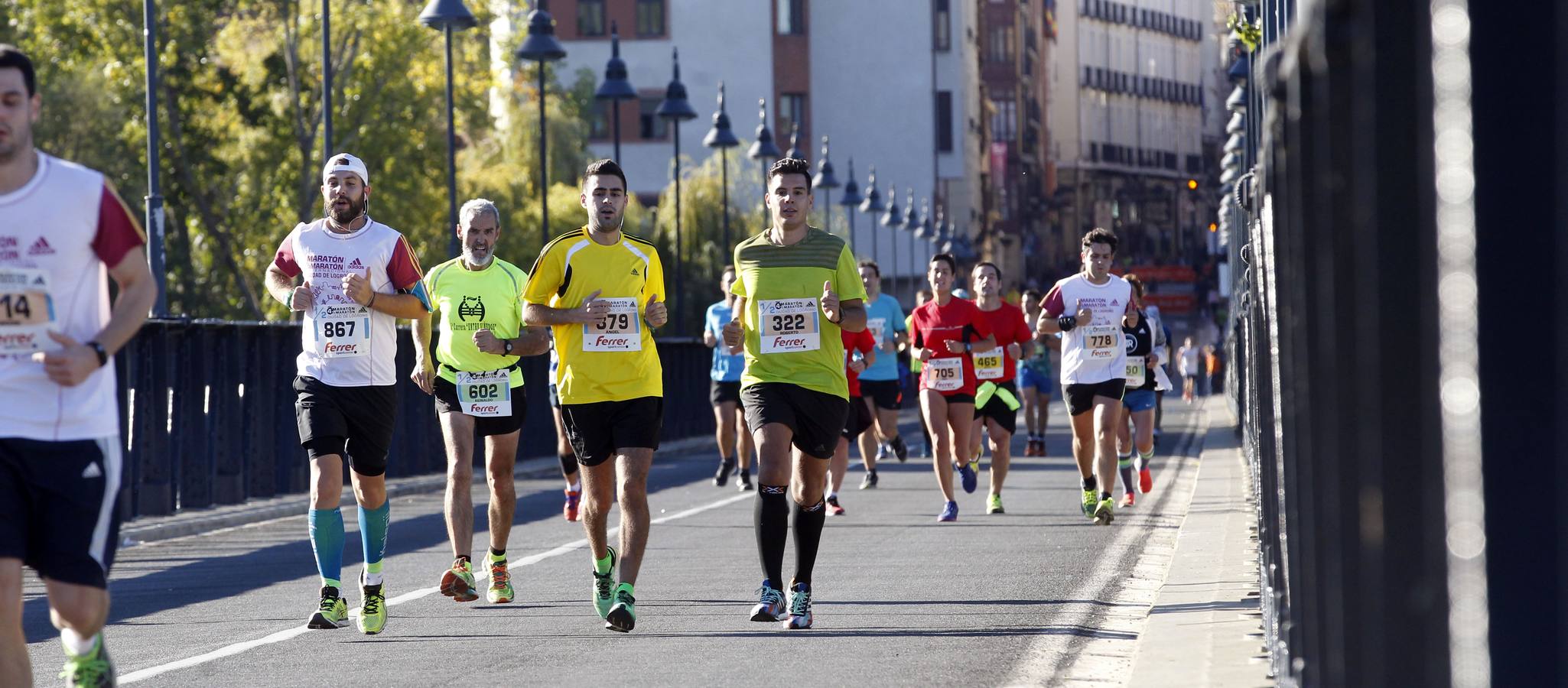 MIl doscientos atletas han participado hoy en esta carrera que se ha celebrado en el centro de Logroño.