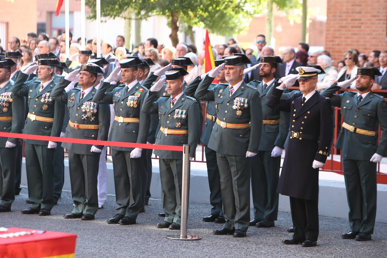 Las imágenes del acto en el cuartel de la Guardia Civil de Logroño