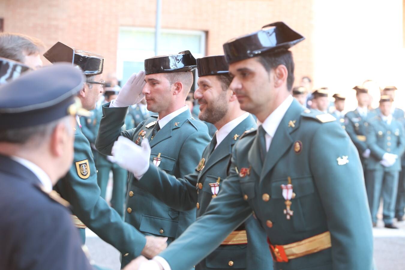 Las imágenes del acto en el cuartel de la Guardia Civil de Logroño