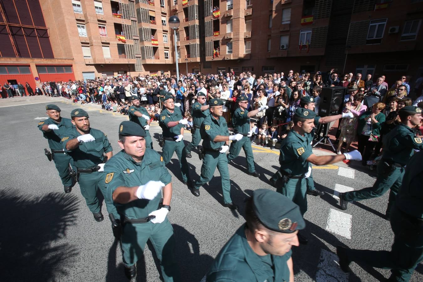 Las imágenes de la celebración en el cuartel de la Guardia Civil en Logroño