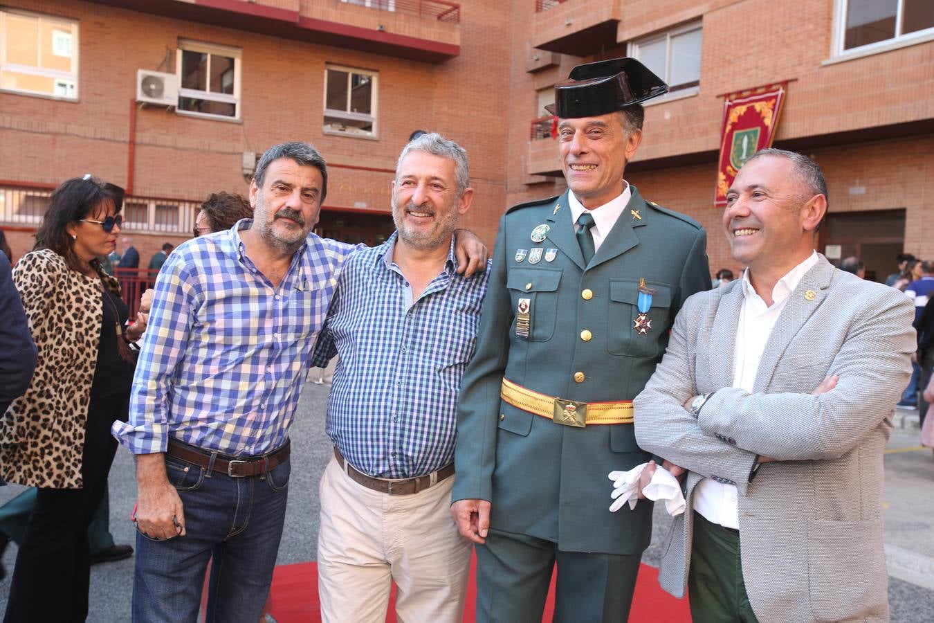 Las imágenes de la celebración en el cuartel de la Guardia Civil en Logroño