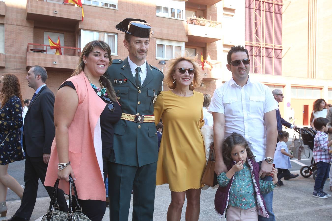 Las imágenes de la celebración en el cuartel de la Guardia Civil en Logroño