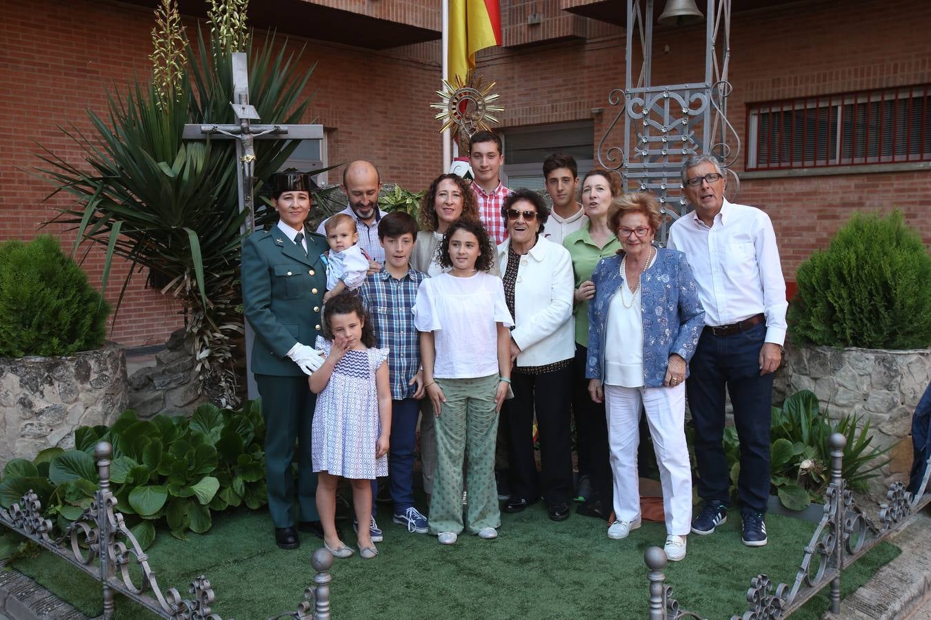 Las imágenes de la celebración en el cuartel de la Guardia Civil en Logroño