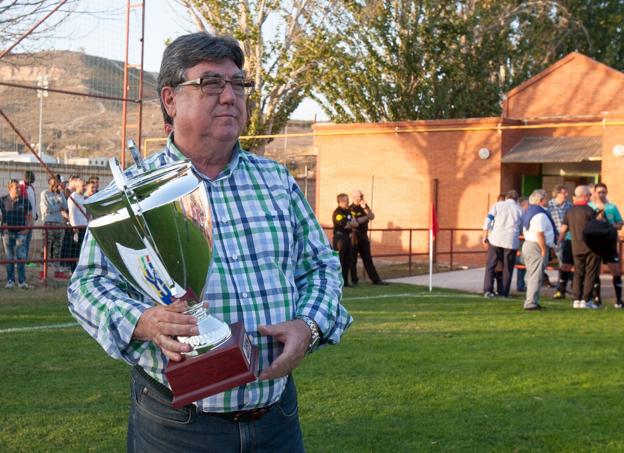 Jacinto Alonso, en la final de la Copa Federación. 