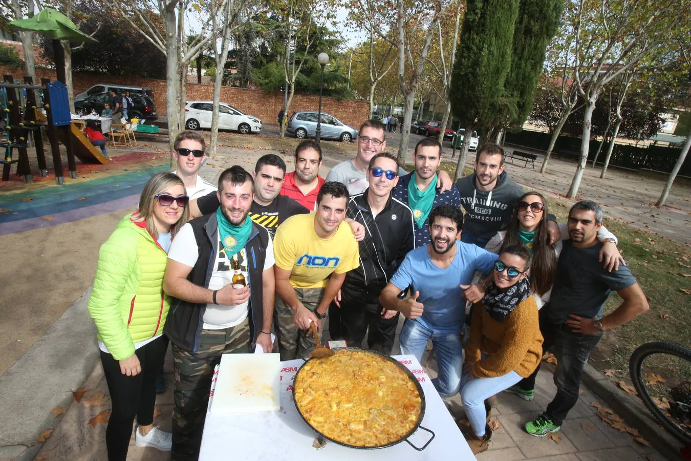 El barrio logroñés disfrutó de estos manjares dentro de sus fiestas