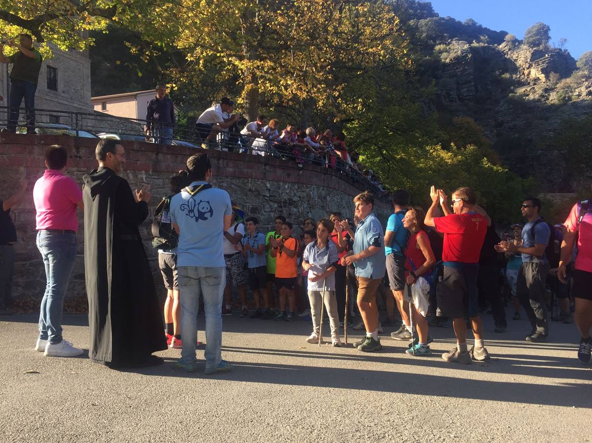 Este domingo se ha celebrado la XXXV Valvanerada Scout entre Arnedo y Valvanera