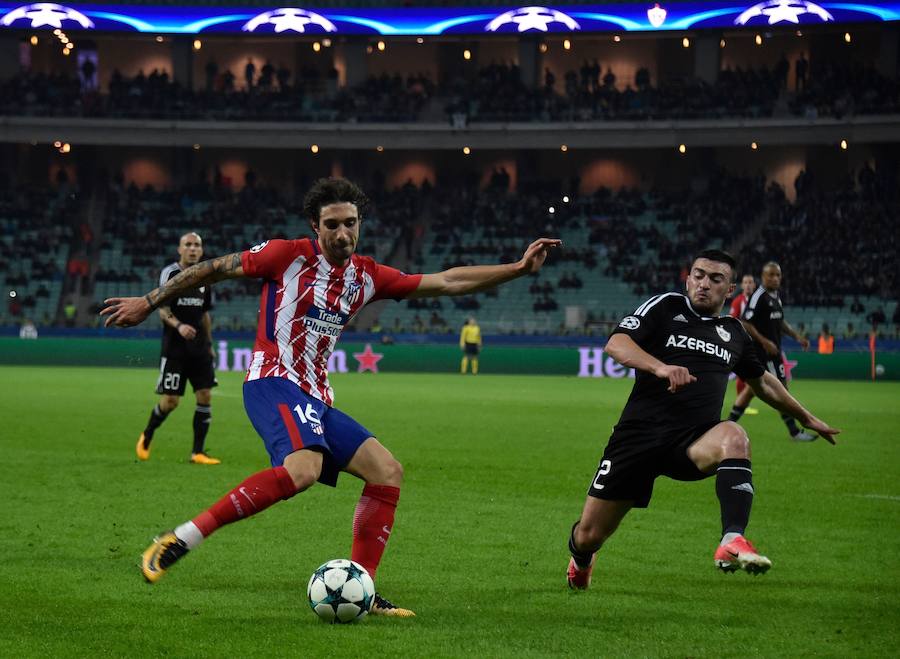 El conjunto que entrena Simeone empata en Bakú y sigue sin levantar cabeza en la Champions.