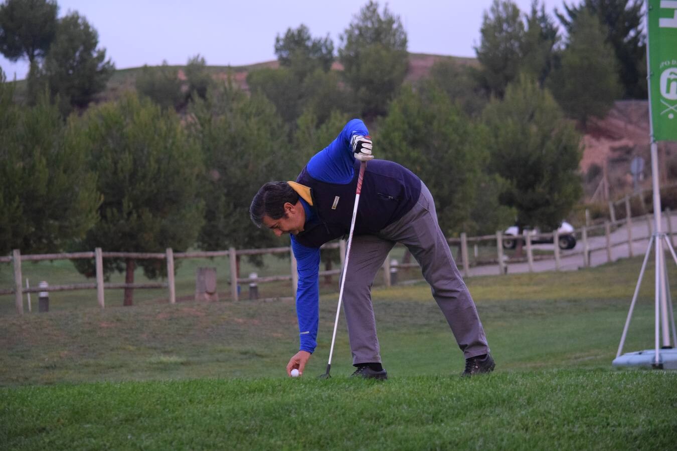 Los jugadores disfrutaron de una gran jornada de golf.