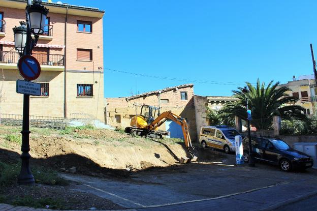 Comienzan las obras en la calle Santiago