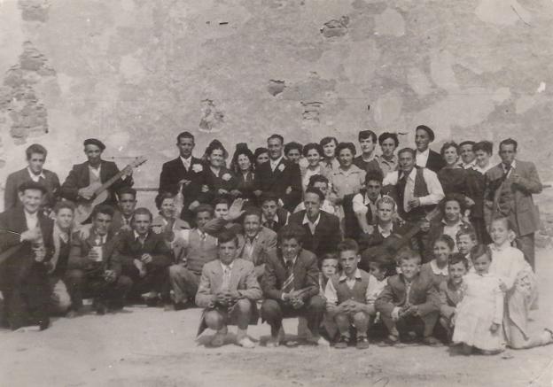 Boda en Valdemadera en 1955