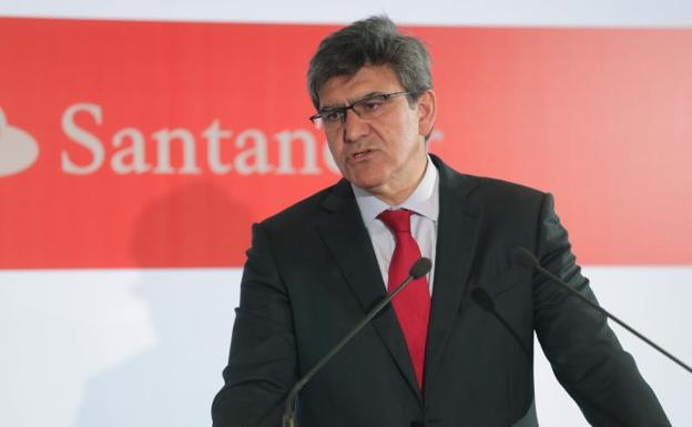 El consejero delegado del Banco Santander, José Antonio Álvarez.