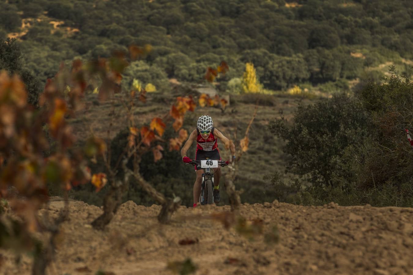 Un día magnífico ha acompañado a la celebración este domingo de la Duatlón de Moncalvillo, que ha dejado escenas preciosas