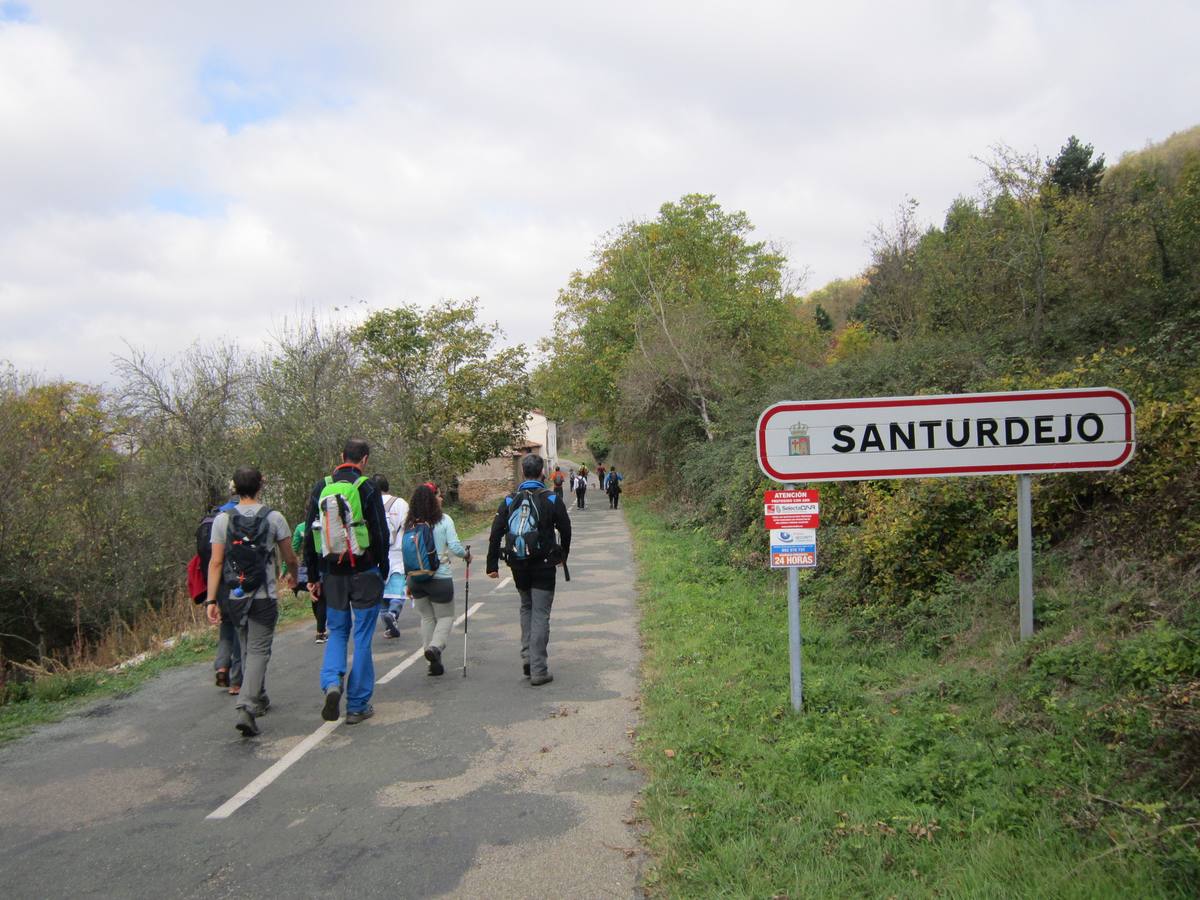 Bonito día el que amaneció este domingo para la VII Marcha por el entorno natural de Santurdejo