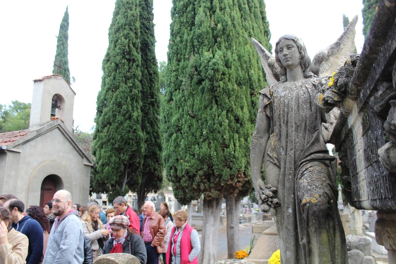 Visita al cementerio de Calahorra