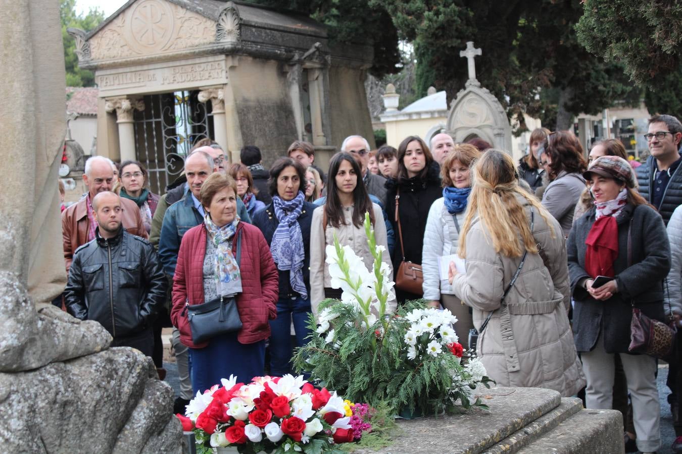 Visita al cementerio de Calahorra