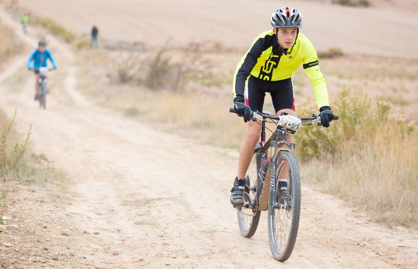 Cerca de 300 ciclistas participaron en la prueba