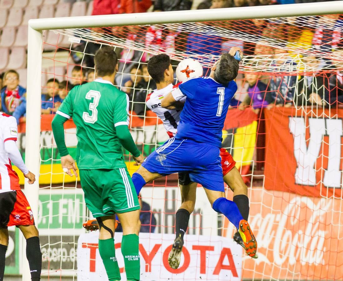 Los de Logroño no consiguieron pasar este domingo del empate (1-1)