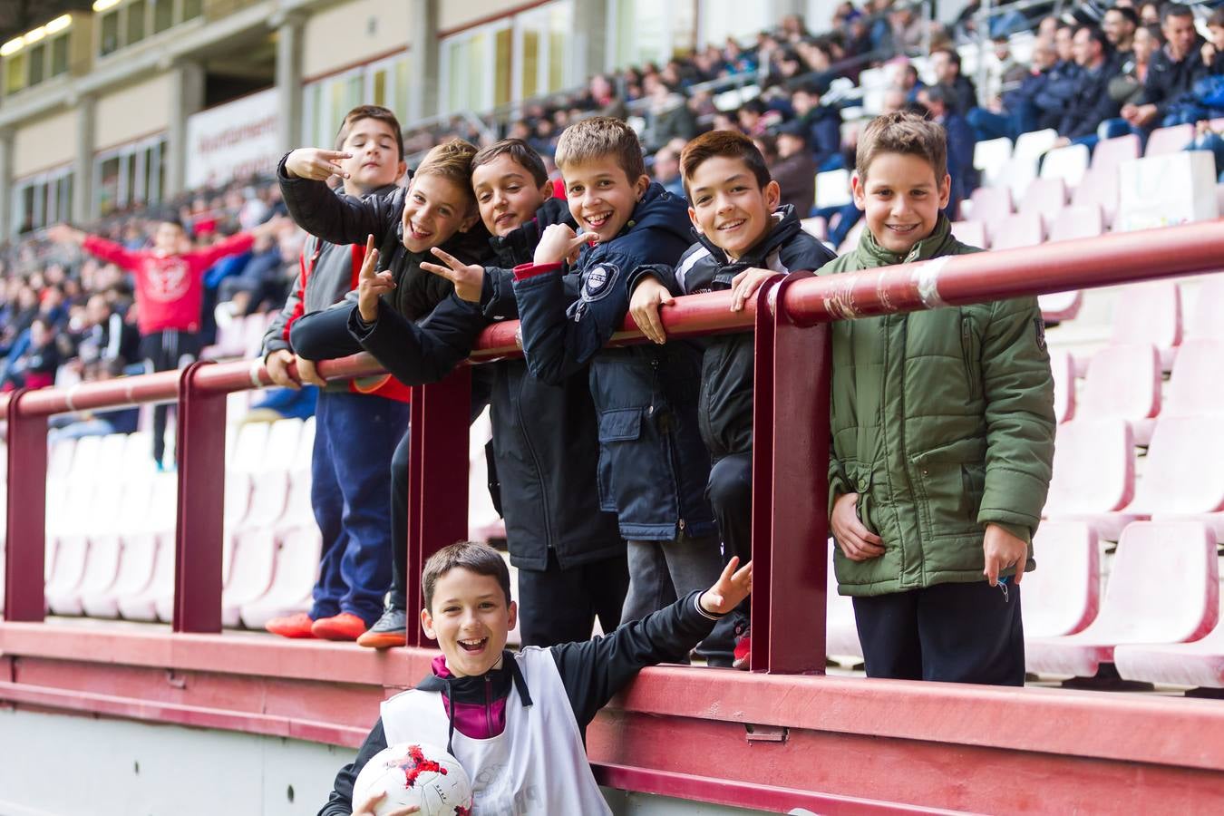 Los de Logroño no consiguieron pasar este domingo del empate (1-1)