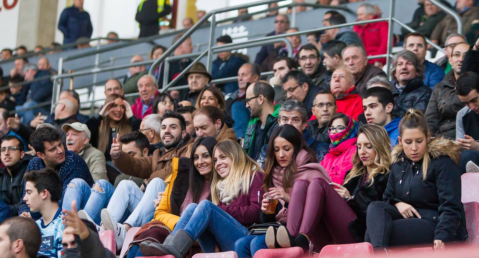 Los de Logroño no consiguieron pasar este domingo del empate (1-1)