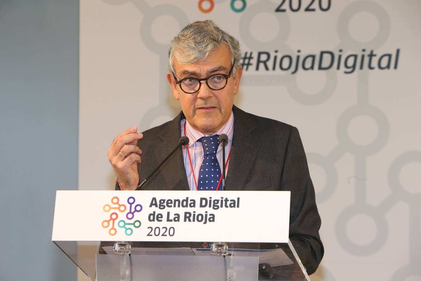 La Fombera acoge una jornada para recopilar los avances de la Agenda Digital que impulsa el Gobierno de La Rioja.