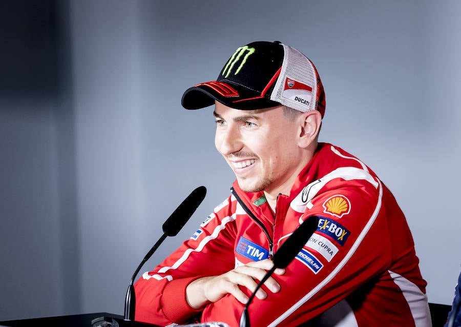 El piloto español de MotoGP Jorge Lorenzo.