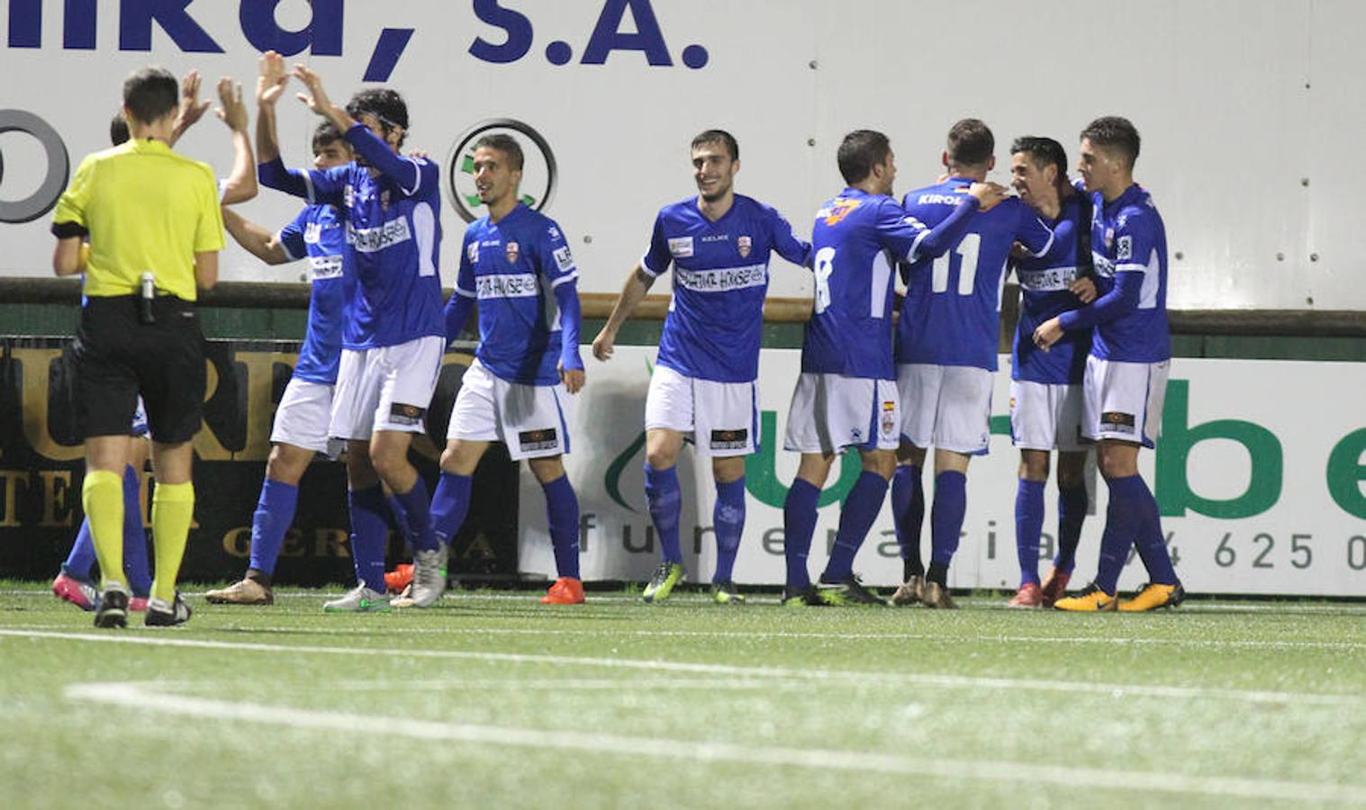 Triunfo con tintes reivindicativos el que conquistó el pasado domingo la UDL en casa del Gernika. Una victoria por 0-1 que sirve para dejar constancia de que el equipo también sabe arañar puntos fuera de Las Gaunas si quiere optar a puestos de brillo en la categoría