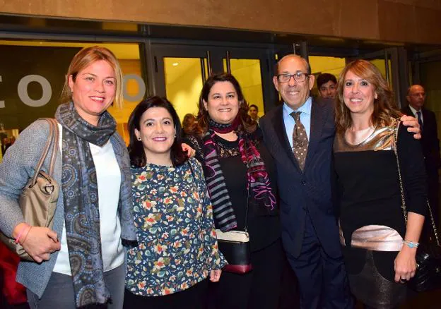 María García, Beatriz Sáenz de Jubera, Elena Sáenz de Jubera, José Luis Navajas y Arancha Navajas.